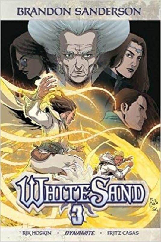 Book cover for "White Sand Volume 3" by Brandon Sanderson