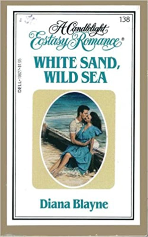 Book cover for "White Sand, Wild Sea" by Diana Palmer