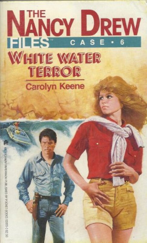 Book cover for "White Water Terror" by Mildred A Wirt