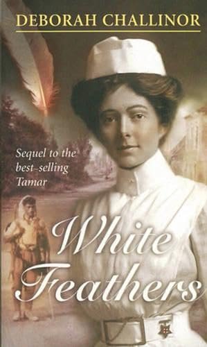 Book cover for "White Feathers" by Deborah Challinor
