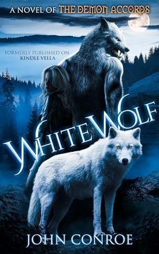 Book cover for "White Wolf" by John Conroe