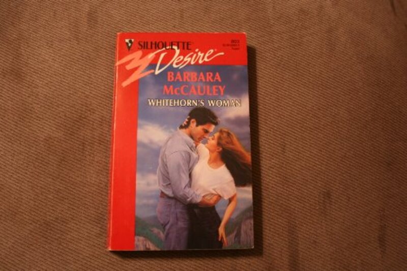 Book cover for "Whitehorn's Woman" by Barbara McCauley