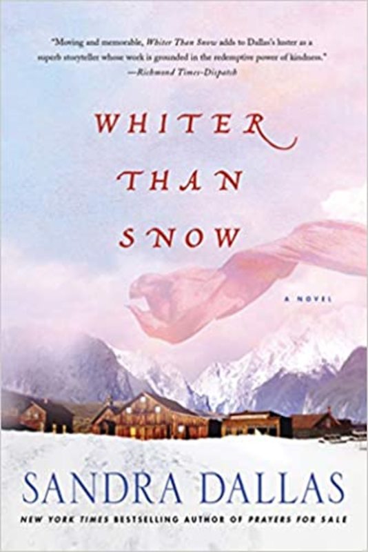 Book cover for "Whiter Than Snow" by Sandra Dallas