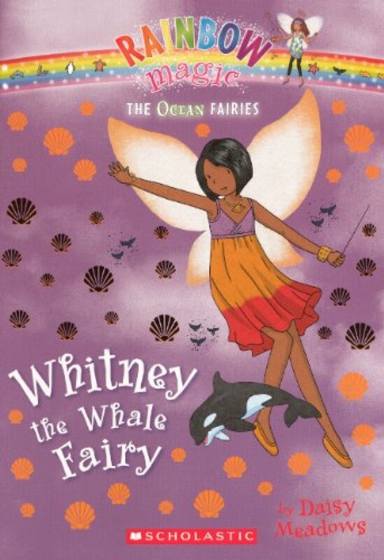Book cover for "Whitney the Whale Fairy" by Daisy Meadows