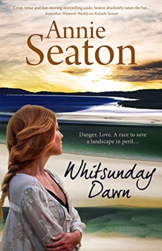 Book cover for "Whitsunday Dawn" by Annie Seaton