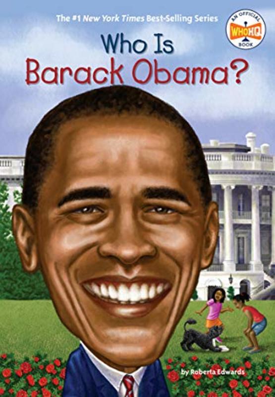 Book cover for "Who Is Barack Obama?" by Who HQ