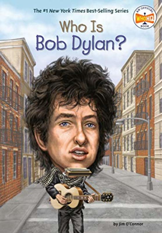 Book cover for "Who Is Bob Dylan?" by Who HQ