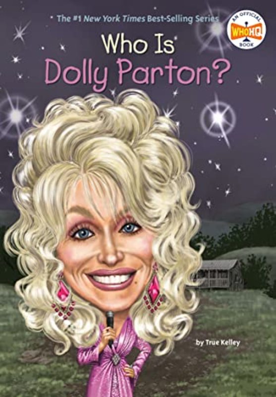 Book cover for "Who Is Dolly Parton?" by Who HQ
