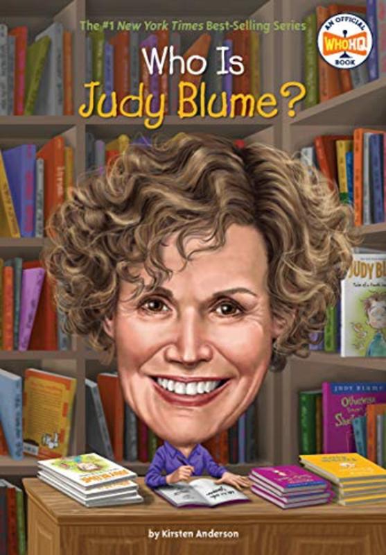 Book cover for "Who Is Judy Blume?" by Who HQ