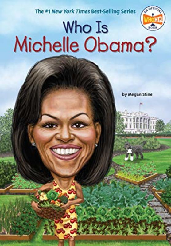Book cover for "Who Is Michelle Obama?" by Who HQ