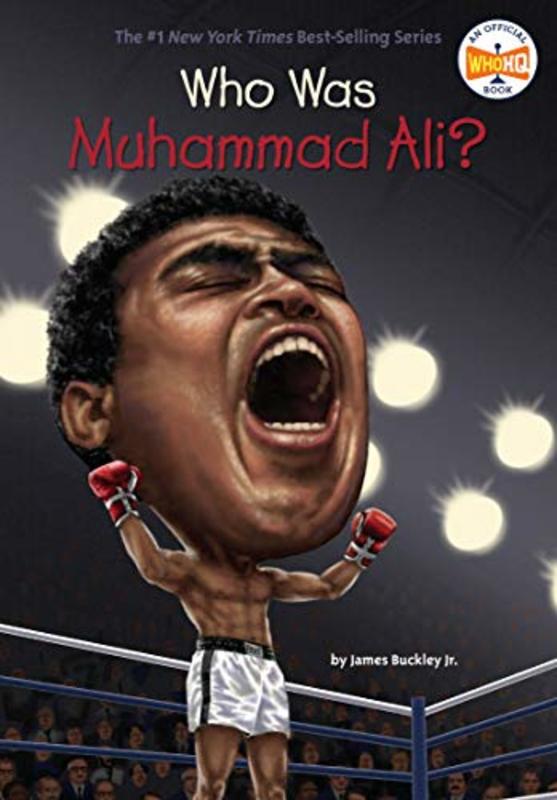 Book cover for "Who Is Muhammad Ali?" by Who HQ