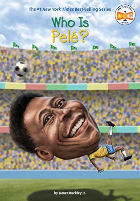Book cover for "Who Is Pele?" by Who HQ