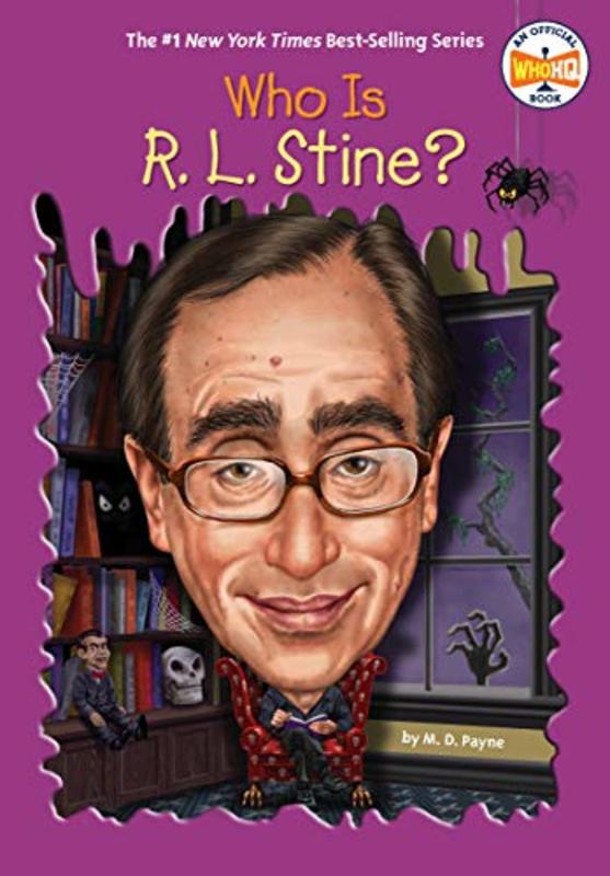 Book cover for "Who Is R. L. Stine?" by Who HQ