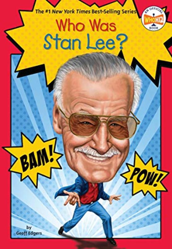 Book cover for "Who Is Stan Lee?" by Who HQ