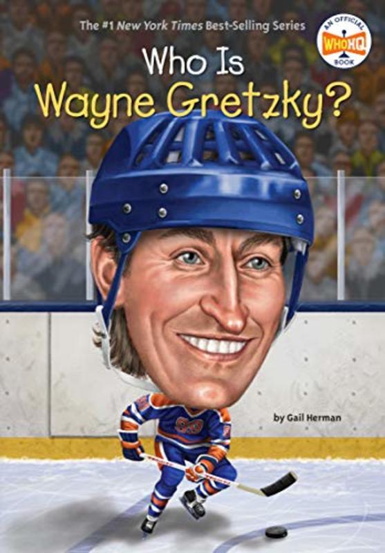 Book cover for "Who Is Wayne Gretzky?" by Who HQ