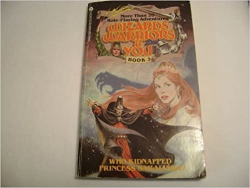Book cover for "Who Kidnapped Princess Saralinda?" by R.L. Stine