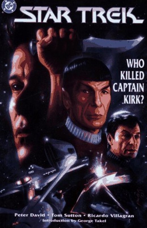 Book cover for "Who Killed Captain Kirk?" by Various