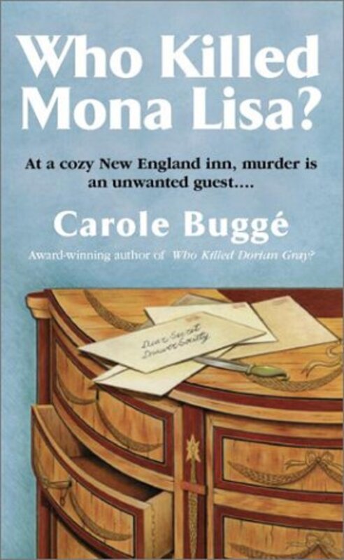 Book cover for "Who Killed Mona Lisa?" by Carole Lawrence