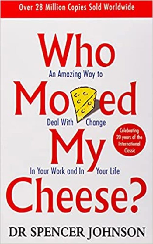 Book cover for "Who Moved My Cheese?" by Spencer Johnson