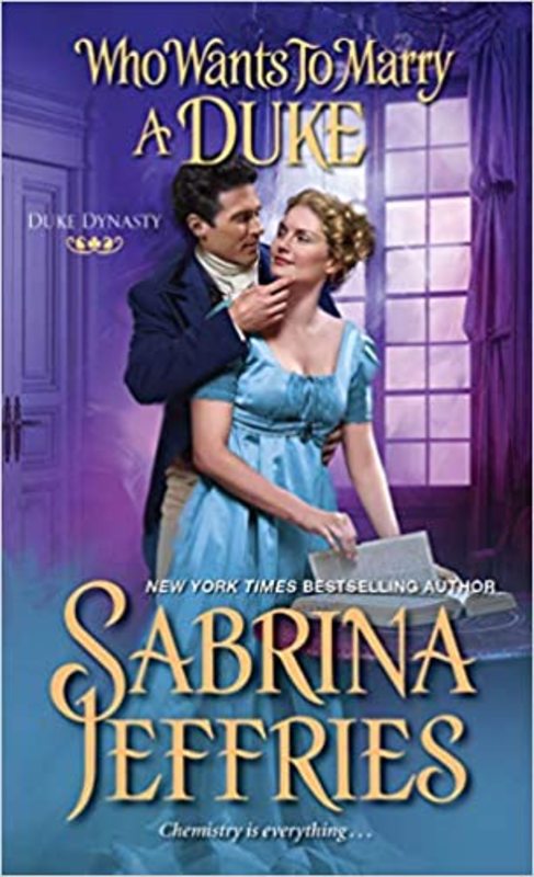 Book cover for "Who Wants to Marry a Duke" by Sabrina Jeffries