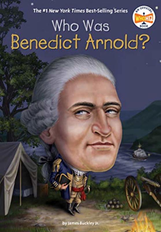 Book cover for "Who Was Benedict Arnold?" by Who HQ