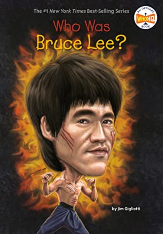 Book cover for "Who Was Bruce Lee?" by Who HQ