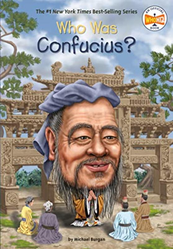 Book cover for "Who Was Confucius?" by Who HQ
