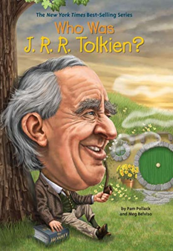 Book cover for "Who Was J.R.R. Tolkien?" by Who HQ