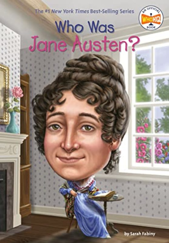 Book cover for "Who Was Jane Austen?" by Who HQ
