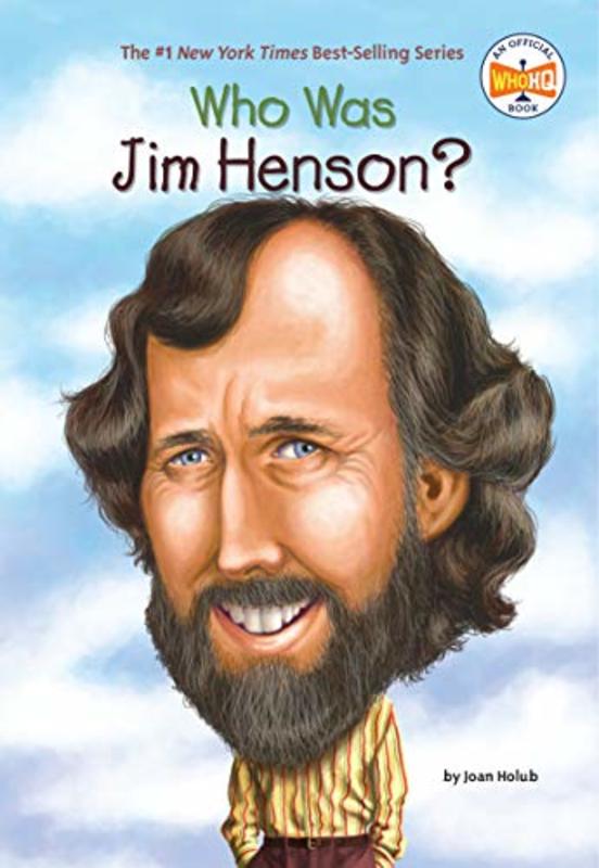 Book cover for "Who Was Jim Henson?" by Who HQ