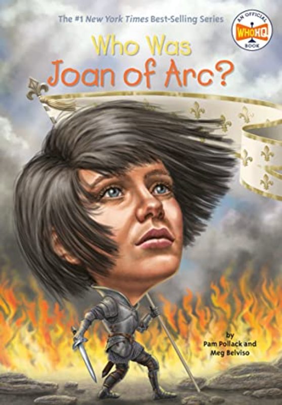 Book cover for "Who Was Joan of Arc?" by Who HQ
