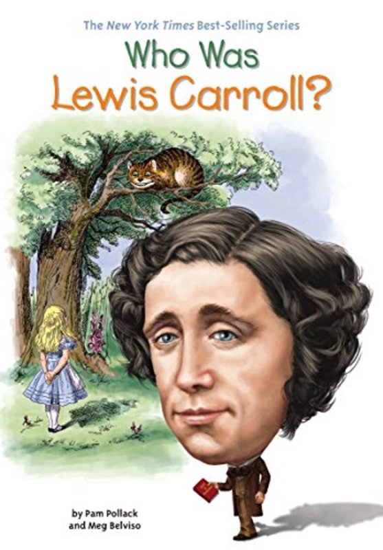 Book cover for "Who Was Lewis Carroll?" by Who HQ