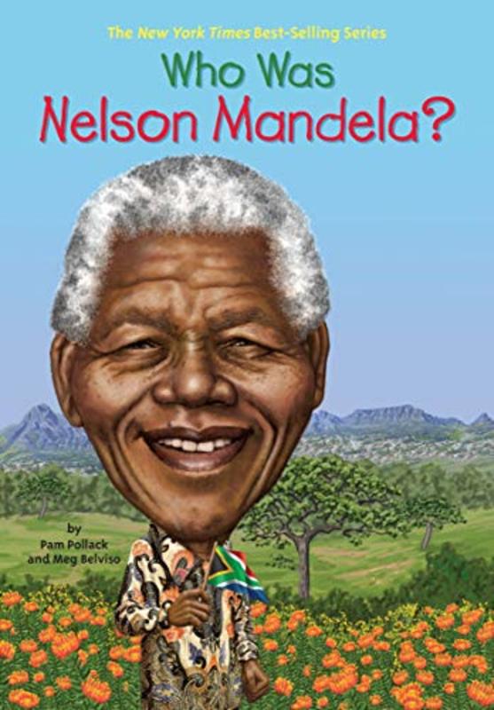 Book cover for "Who Was Nelson Mandela?" by Who HQ