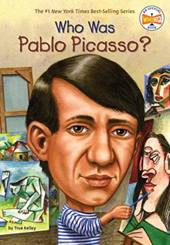 Book cover for "Who Was Pablo Picasso?" by Who HQ
