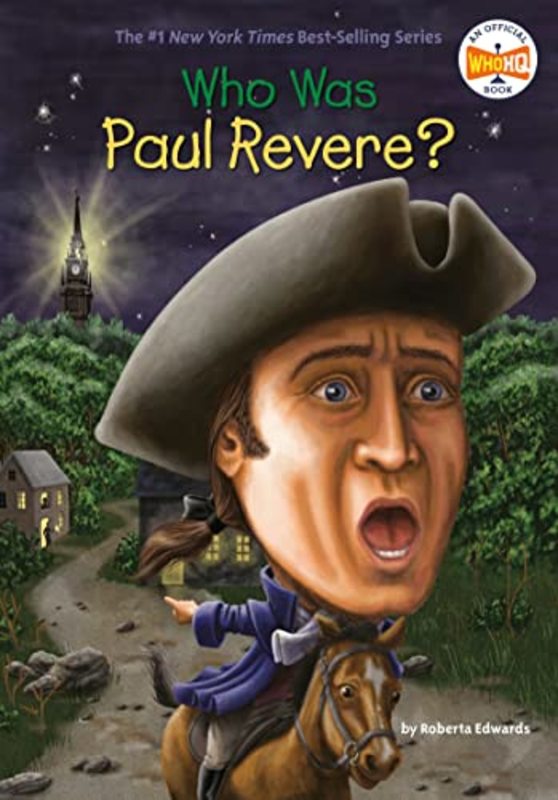 Book cover for "Who Was Paul Revere?" by Who HQ