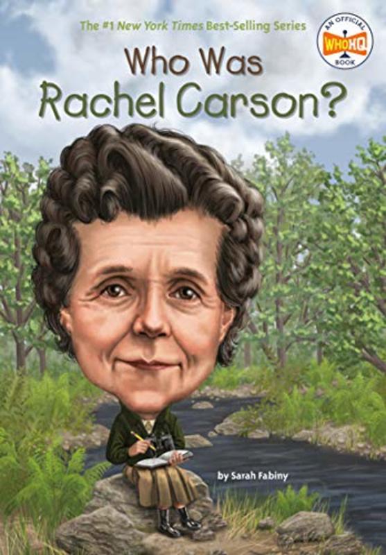 Book cover for "Who Was Rachel Carson?" by Who HQ