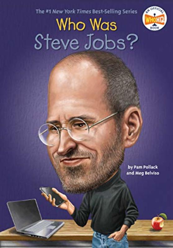 Book cover for "Who Was Steve Jobs?" by Who HQ