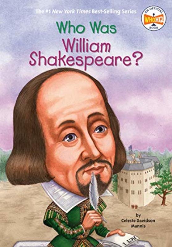 Book cover for "Who Was William Shakespeare?" by Who HQ