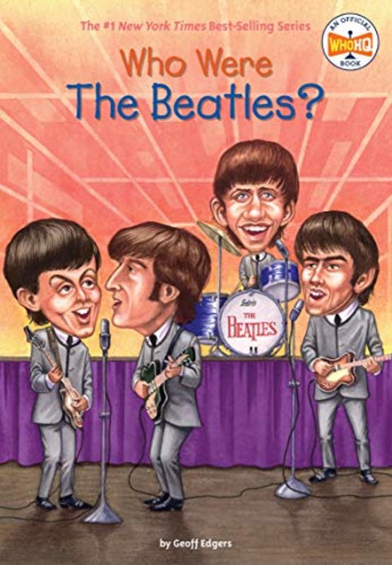 Book cover for "Who Were the Beatles?" by Who HQ