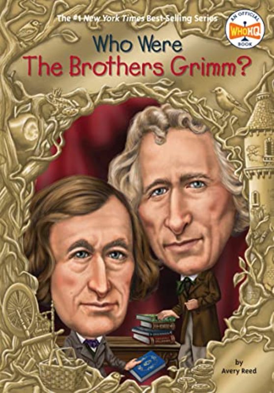 Book cover for "Who Were the Brothers Grimm?" by Who HQ
