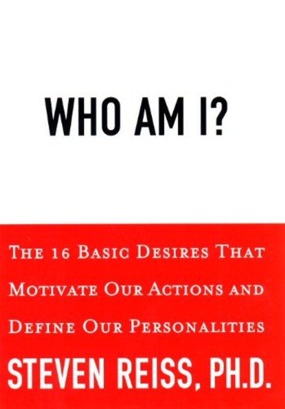 Book cover for "Who am I?" by Steven Reiss