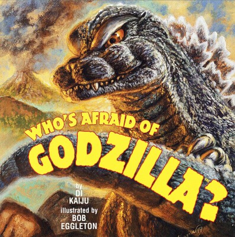 Book cover for "Who's Afraid of Godzilla?" by Marc Cerasini