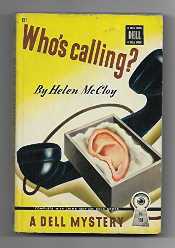 Book cover for "Who's Calling?" by Helen McCloy