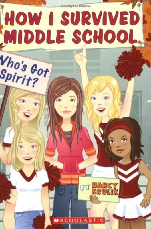 Book cover for "Who's Got Spirit?" by Nancy Krulik