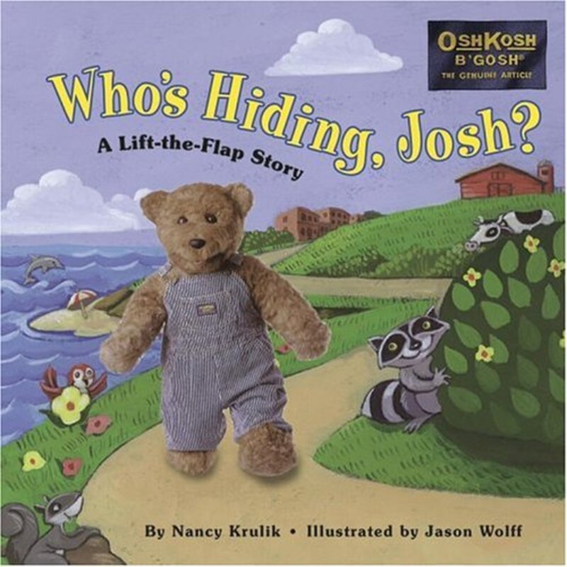 Book cover for "Who's Hiding, Josh?" by Nancy Krulik