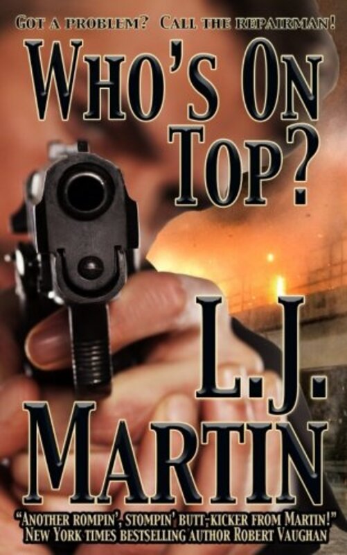 Book cover for "Who's On Top?" by LJ Martin