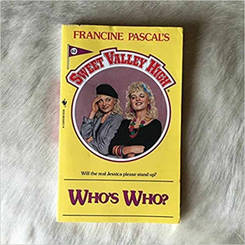Book cover for "Who's Who?" by Francine Pascal