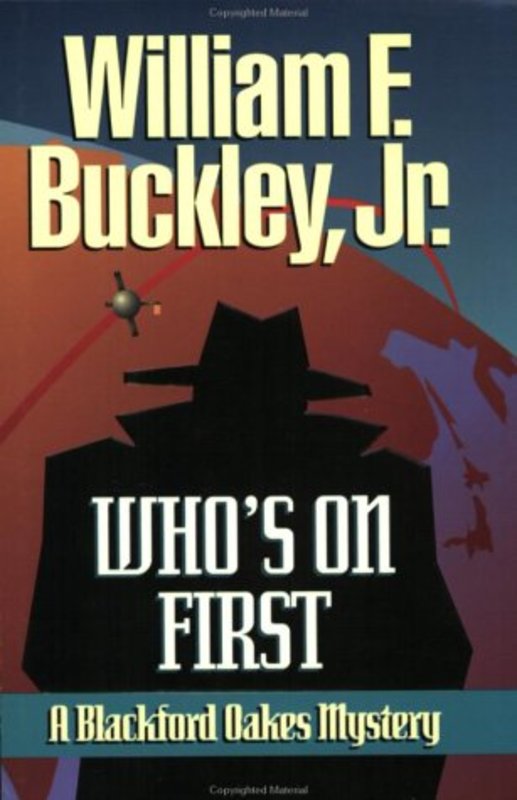 Book cover for "Who's on First" by William F Buckley Jr