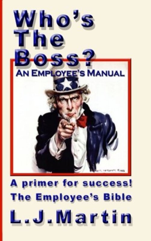 Book cover for "Who's the Boss" by LJ Martin