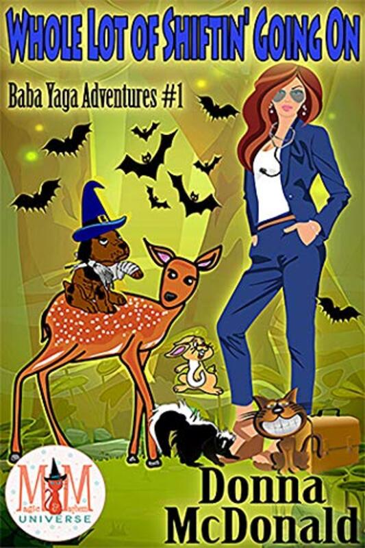 Book cover for "Whole Lot of Shiftin' Going On" by Donna McDonald